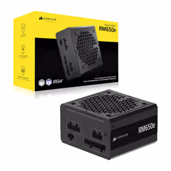 Corsair RM650e unité d'alimentation d'énergie 650 W 24-pin ATX ATX Noir