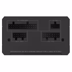 Corsair RM650e unité d'alimentation d'énergie 650 W 24-pin ATX ATX Noir - Vue supplémentaire 4