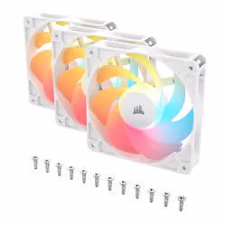 Corsair RS120-R ARGB Boitier PC Ventilateur 12 cm Blanc 3 pièce(s) - Vue supplémentaire 3