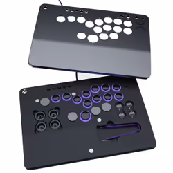 PDP Victrix Pro KO Leverless Fight Stick Gris USB Fightstick PC, Xbox Series S, Xbox Series X - Vue supplémentaire 5