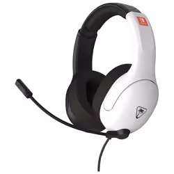Turtle Beach Airlite Fit, Avec fil, 20 - 20000 Hz, Jouer, 228 g, Casque, Noir, Blanc