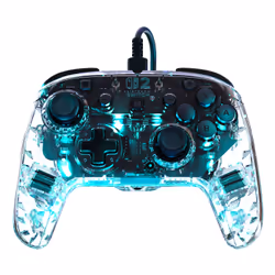 Turtle Beach Manette de gaming RGB filaire Afterglow – Transparente pour Nintendo Switch 2 - Vue supplémentaire 2