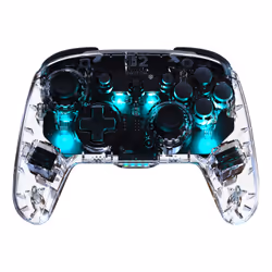 Turtle Beach Manette de gaming RGB sans fil Afterglow – Transparente pour Nintendo Switch 2 - Vue supplémentaire 2