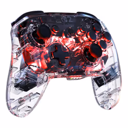 Turtle Beach Manette de gaming RGB sans fil Afterglow – Transparente pour Nintendo Switch 2 - Vue supplémentaire 3