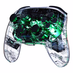 Turtle Beach Manette de gaming RGB sans fil Afterglow – Transparente pour Nintendo Switch 2 - Vue supplémentaire 4
