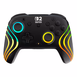 Turtle Beach Manette de gaming RGB sans fil Afterglow Wave – Noir pour Nintendo Switch 2 - Vue supplémentaire 2