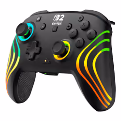 Turtle Beach Manette de gaming RGB sans fil Afterglow Wave – Noir pour Nintendo Switch 2 - Vue supplémentaire 4