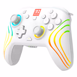 Turtle Beach Manette de gaming RGB sans fil Afterglow Wave – Blanc pour Nintendo Switch 2 - Vue supplémentaire 4