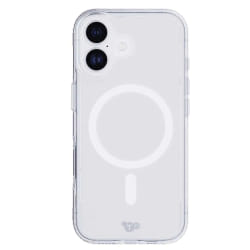 Tech21 Coque Antichoc pour iPhone 17 Compatible MagSafe avec Bords Relevés Transparent