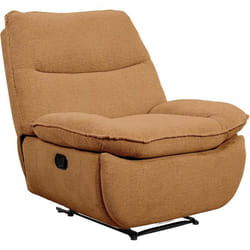 FlexiSpot Fauteuil Relax XC6-Lite Dossier Relevable Siège Inclinable Pour Le Salon Chaise Longue Pour La Chambre et Slon Marron