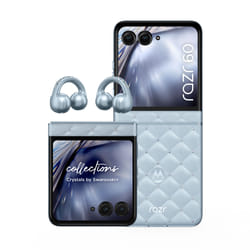 Motorola razr 60 + moto buds loop 8 Go 256 Go Bleu