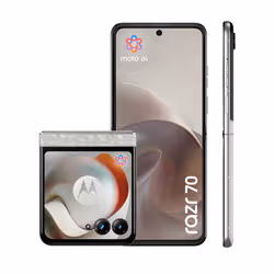 Motorola razr 70 17,5 cm (6.9") Double SIM Android 16.0 5G USB Type-C 8 Go 256 Go 4800 mAh Blanc - Vue supplémentaire 3