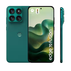 Motorola edge 70 fusion 17,2 cm (6.78") Double SIM Android 16.0 5G USB Type-C 8 Go 256 Go 5200 mAh Vert - Vue supplémentaire 2