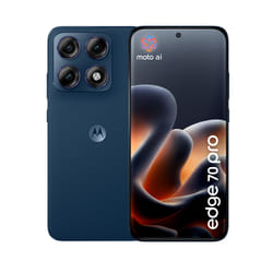 Motorola edge 70 pro 17,2 cm (6.78") Double SIM Android 16.0 5G USB Type-C 12 Go 512 Go 6500 mAh Bleu foncé