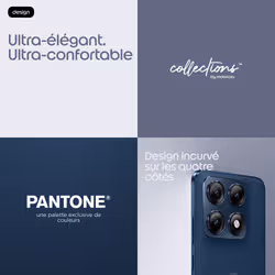 Motorola edge 70 pro 17,2 cm (6.78") Double SIM Android 16.0 5G USB Type-C 12 Go 512 Go 6500 mAh Bleu foncé - Vue supplémentaire 6