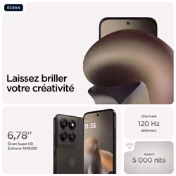 Motorola moto g77 8 Go 256 Go Noir - Vue supplémentaire 8