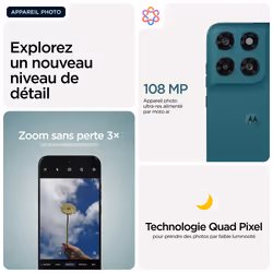 Motorola moto g77 8 Go 256 Go Vert - Vue supplémentaire 7