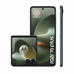 Motorola razr 70 plus 17,5 cm (6.9") Double SIM Android 16.0 5G USB Type-C 12 Go 512 Go 4500 mAh Vert foncé - Vue supplémentaire 3