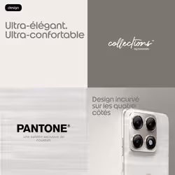 Motorola edge 70 pro 17,2 cm (6.78") Double SIM Android 16.0 5G USB Type-C 12 Go 512 Go 6500 mAh Blanc - Vue supplémentaire 6