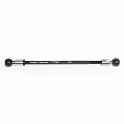 Burley 960213, Adaptateur d’essieu, Noir, Argent