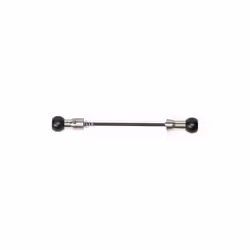 Burley Coho 5mm Skewer, Adaptateur d’essieu, Noir, Argent