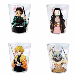 Bem's SA Demon Slayer, 57 ml, Rond, 4 pièce(s), Verre, Couleurs assorties, 360 g