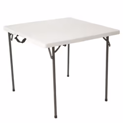 Lifetime Table Piable Blanc 86 x 74 x 86 cm