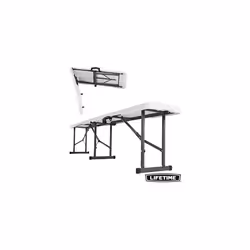 Lifetime Banc Blanc Pliable 183 x 42 x 29 cm - Vue supplémentaire 4