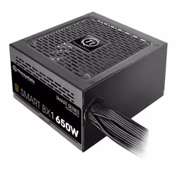 Thermaltake Smart BX1, 650 W, 100 - 240 V, 80 W, 50 - 60 Hz, 12 A, Actif