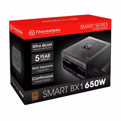 Thermaltake Smart BX1 unité d'alimentation d'énergie 650 W 24-pin ATX ATX Noir - Vue supplémentaire 5