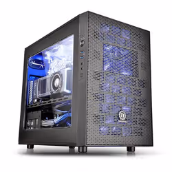 Thermaltake Core X1, Cube, PC, Noir, Mini-ITX, SPCC, 20 cm