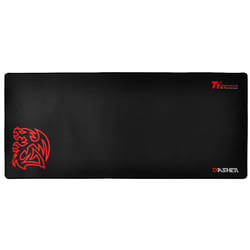 Thermaltake DASHER 2016 Tapis de souris de jeu Noir