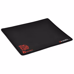 Thermaltake DASHER 2016, Noir, Monochromatique, Tapis de souris de jeu