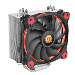 Thermaltake Riing Silent 12 Processeur Refroidisseur d'air 12 cm Noir, Rouge, Argent