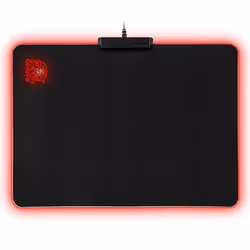 Thermaltake MP-DCM-RGBSMS-01 tapis de souris Tapis de souris de jeu Noir - Vue supplémentaire 4