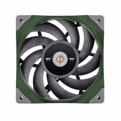 Thermaltake Toughfan 12 Racing Green High Static Pressure Radiator Fan, Ventilateur, 12 cm, 500 tr/min, 2000 tr/min, 58,35 cf ...