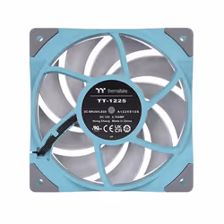 Thermaltake Toughfan 12 Turquoise High Static Pressure Radiator Fan Universel Ventilateur 12 cm Bleu 1 pièce(s)