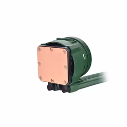 Thermaltake CL-W319-PL12RG-A système de refroidissement d’ordinateur Processeur Refroidisseur de liquide tout-en-un 12 cm Vert 1 pièce(s)