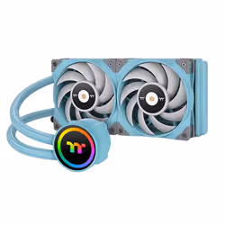 Thermaltake CL-W319-PL12TQ-A, Refroidisseur de liquide tout-en-un, 12 cm, 500 tr/min, 2000 tr/min, 22,3 sone, Turquoise