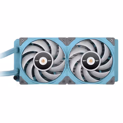 Thermaltake CL-W319-PL12TQ-A système de refroidissement d'ordinateur Processeur Refroidisseur de liquide tout-en-un 12 cm Turquoise 1 pièce(s) - Vue supplémentaire 4