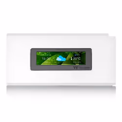 Thermaltake AC-064-OO6NAN-A1, Universel, LCD panel kit, Blanc, 18,2 mm, 104 mm, 214,5 mm