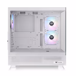 Thermaltake View 270 Plus TG ARGB Snow Midi Tower Blanc - Vue supplémentaire 4