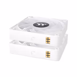 Thermaltake CL-F190-PL12SW-A système de refroidissement d'ordinateur Boitier PC Ventilateur 12 cm Blanc 3 pièce(s) - Vue supplémentaire 4