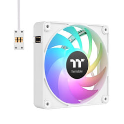 Thermaltake CL-F191-PL14SW-A système de refroidissement d'ordinateur Boitier PC Ventilateur 14 cm Blanc 3 pièce(s)