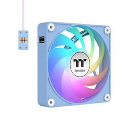 Thermaltake CL-F196-PL12BU-A système de refroidissement d'ordinateur Boitier PC Ventilateur 12 cm Bleu 3 pièce(s)