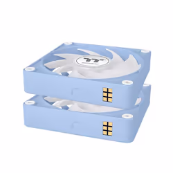 Thermaltake CL-F196-PL12BU-A système de refroidissement d'ordinateur Boitier PC Ventilateur 12 cm Bleu 3 pièce(s) - Vue supplémentaire 4
