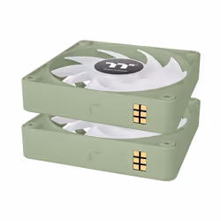 Thermaltake CL-F196-PL12MG-A système de refroidissement d'ordinateur Boitier PC Ventilateur 12 cm Vert 3 pièce(s) - Vue supplémentaire 4