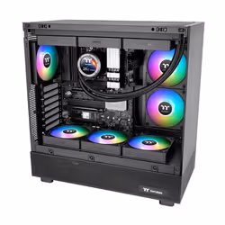 Thermaltake CL-F193-PL14SW-A système de refroidissement d'ordinateur Boitier PC Ventilateur 14 cm Noir 3 pièce(s) - Vue supplémentaire 6