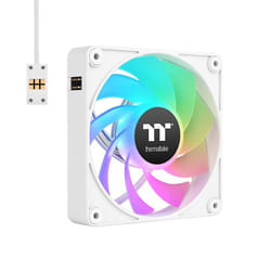 Thermaltake CL-F194-PL12SW-A système de refroidissement d'ordinateur Boitier PC Ventilateur 12 cm Blanc 3 pièce(s)