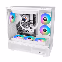 Thermaltake CL-F195-PL14SW-A système de refroidissement d'ordinateur Boitier PC Ventilateur 14 cm Blanc 3 pièce(s) - Vue supplémentaire 6